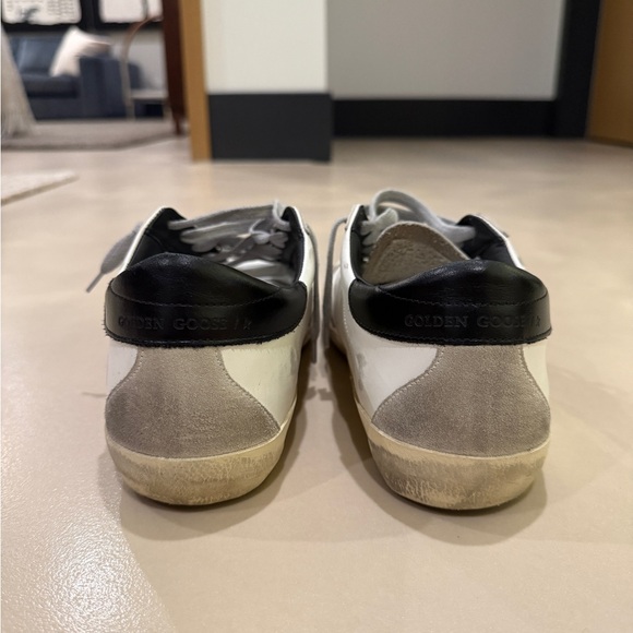 Golden Goose Super-star Black Heel Tab - Picture 2 of 11